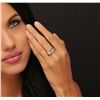 Image 1 : 18KT White Gold 1.65ctw Diamond Ring