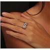 Image 3 : 18KT White Gold 1.65ctw Diamond Ring