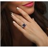 Image 3 : 14KT White Gold 2.61ct Tanzanite and Diamond Ring