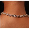 Image 3 : 14KT Yellow Gold 24.95ctw Tanzanite and Diamond Necklace