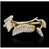 Image 6 : 14KT Yellow Gold 2.01ctw Diamond Ring