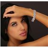 Image 1 : 14KT White Gold 14.42ctw Diamond Bracelet