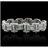 Image 5 : 14KT White Gold 14.42ctw Diamond Bracelet