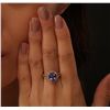 Image 2 : 14KT Yellow Gold 2.29ct Tanzanite and Diamond Ring