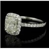 Image 5 : 14KT White Gold 2.17ct I-1/L Diamond Ring