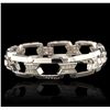 Image 4 : 14KT White Gold 3.00ctw Diamond Bracelet