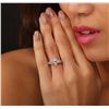 Image 1 : Platinum 1.04ct SI2/D EGL USA Certified Diamond Ring