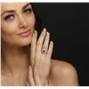 Image 3 : 14KT White Gold 2.43ct Tanzanite and Diamond Ring