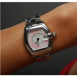 Ladies Stainless Steel Cartier LadyRoadster Wristwatch