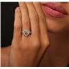 Image 1 : 18KT White Gold 1.06ctw Diamond Ring