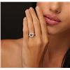 Image 3 : 18KT White Gold 1.06ctw Diamond Ring