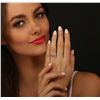 Image 3 : 14KT Yellow Gold 1.08ctw Diamond Ring