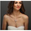 Image 3 : 18KT Yellow Gold 2.88ctw Diamond Pendant With Chain