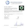 Image 6 : 14KT White Gold 2.04ct Emerald and Diamond Ring