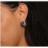 Image 2 : 18KT White Gold 1.67ctw Diamond and Pearl Earrings