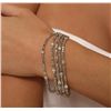 Image 2 : 18KT White Gold 19.79tcw Diamond Ribbon Bracelet