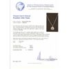 Image 7 : 14KT White Gold 25.72ct Opal and Diamond Pendant with Chain