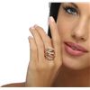 Image 1 : 14KT Rose Gold 0.91ctw Diamond Ring