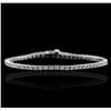 Image 4 : 14KT White Gold 2.37ctw Diamond Bracelet