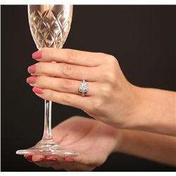 14KT White Gold 1.24ct Diamond Ring