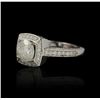 Image 5 : 14KT White Gold 1.24ct Diamond Ring