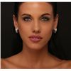 Image 2 : 14KT Yellow Gold 1.20ctw Diamond Earrings