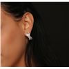 Image 3 : 14KT Yellow Gold 1.20ctw Diamond Earrings