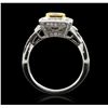 Image 6 : 18KT White and Yellow Gold 1.50ctw Diamond Ring