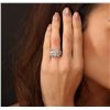 Image 1 : Platinum 1.57ct SI3/G EGL USA Certified Diamond Ring