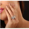 Image 2 : Platinum 1.57ct SI3/G EGL USA Certified Diamond Ring