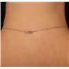 Image 4 : 14KT White Gold 6.63ct Tanzanite and Diamond Pendant With Chain