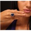 Image 3 : 14KT White Gold 16.04ct Tanzanite and Diamond Ring
