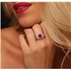 Image 2 : 18KT White Gold 2.54ct Ruby and Diamond Ring