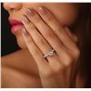 Image 1 : 14KT White Gold 1.89ctw Brilliant Cut Diamond Ring