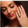 Image 1 : 14KT White Gold 2.15ct Aquamarine and Diamond Ring
