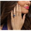 Image 4 : 14KT White Gold 3.60ct Tanzanite and Diamond Ring