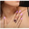 Image 1 : 14KT White Gold 6.17ct Ruby and Diamond Ring