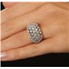 Image 3 : 14KT White Gold 3.18ctw Diamond Ring
