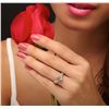 Image 3 : 14KT Two-Tone 1.29ctw Heart Cut Diamond Ring