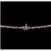 Image 7 : 18KT Two-Tone Gold 8.15ctw Diamond Necklace