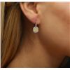 Image 1 : Platinum and 18KT Yellow Gold EGL Certified 2.84ctw Diamond Earrings