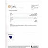 Image 6 : 14KT Yellow Gold 12.12ct GIA Certified Tanzanite and Diamond Ring