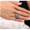 Image 3 : 14KT White Gold 2.00ctw Ring