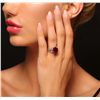Image 1 : 14KT White Gold 9.26ct Ruby and Diamond Ring