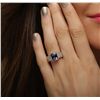 Image 1 : 14KT Yellow Gold 2.47ct Tanzanite and Diamond Ring