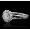 Image 5 : 14KT White Gold 1.53ctw Diamond Ring