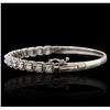 Image 5 : 14KT White Gold 1.74ctw Diamond Bracelet