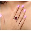 Image 3 : 14KT Yellow Gold 4.10ct Ruby and Diamond Ring
