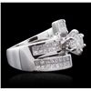 Image 4 : 18KT White Gold 2.26ctw Diamond Ring