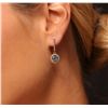 Image 1 : 14KT Yellow and Rose Gold 2.08ctw Diamond Earrings
